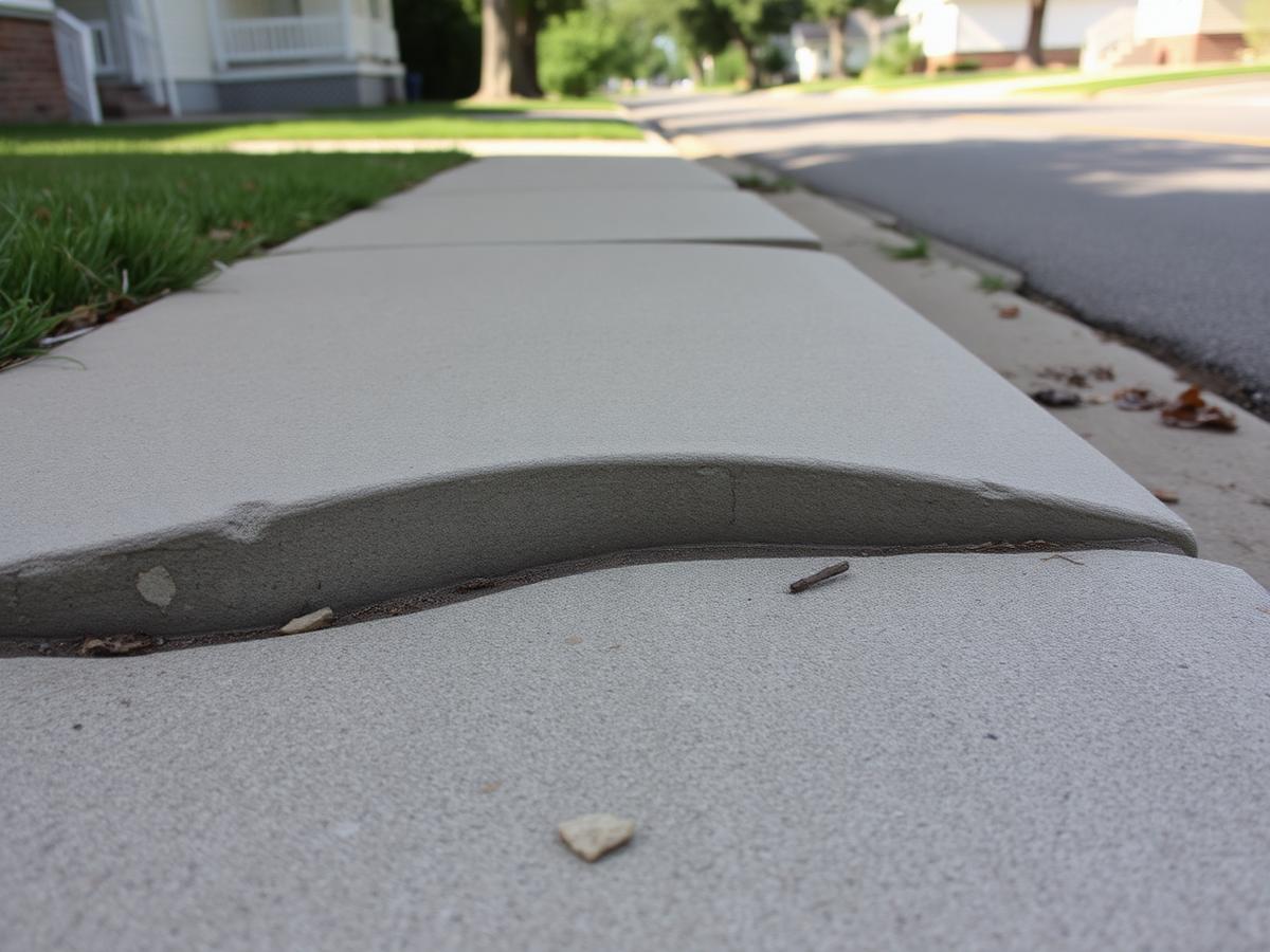 Before: Trip Hazard → Safer Walkway
